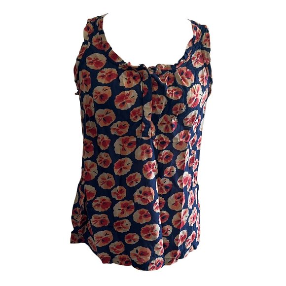 Old Navy Woven Floral Button-Front Top - Picture 2 of 7